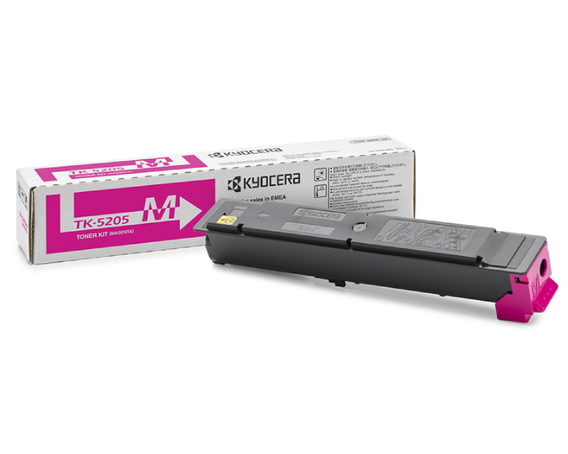 Kyocera Toner Magenta Cartridge, TK-5205M