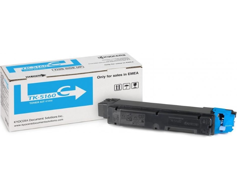 Kyocera Toner Cyan Cartridge, TK-5160C