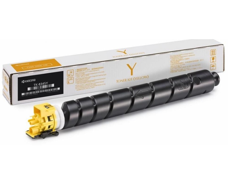 Kyocera Toner Yellow Cartridge, TK-8345Y