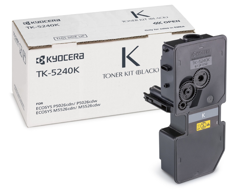 Kyocera Toner Black Cartridge, TK-5240K