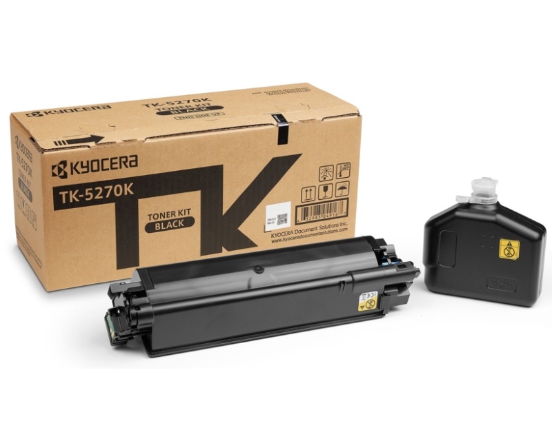 Kyocera Toner Black Cartridge, TK-5270K