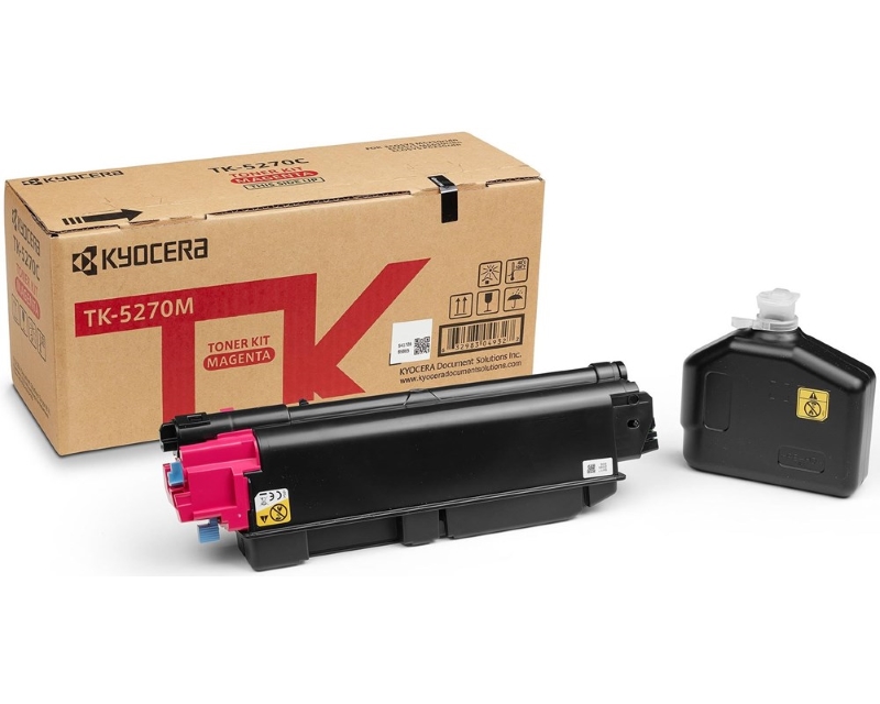 Kyocera Toner Magenta Cartridge, TK-5270M