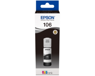 EPSON 106 ECOTANK PHOTO BLACK INK BOTTLE, C13T00R140