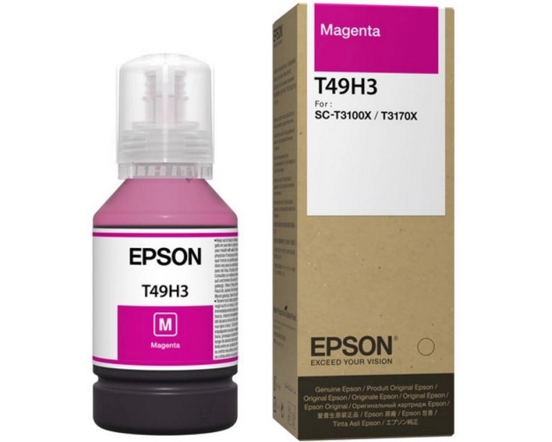 Epson T49H3 magenta mastilo