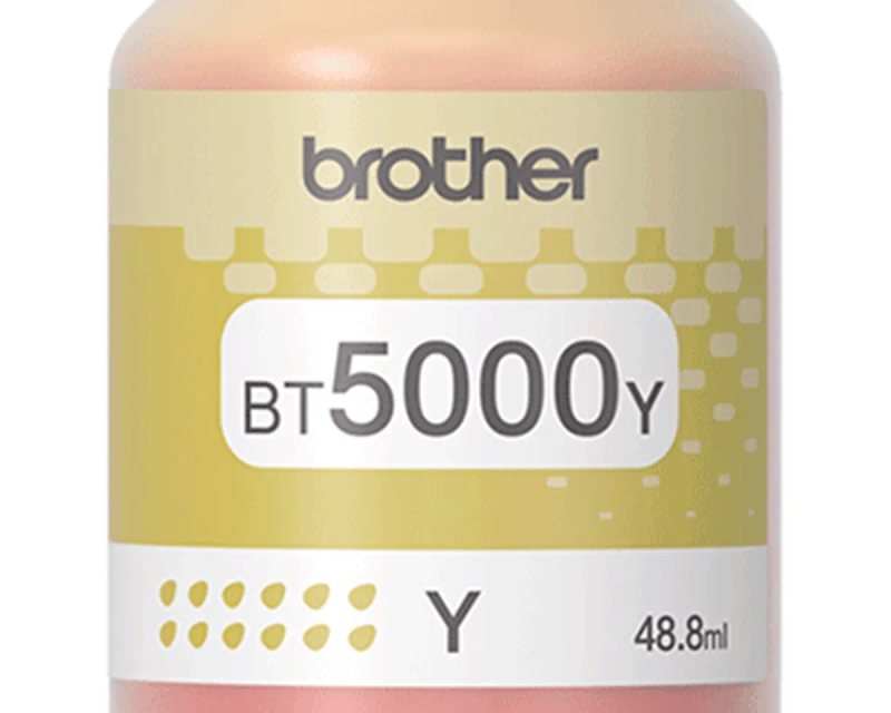 Brother Ink Yellow Cartridge, BT5000Y