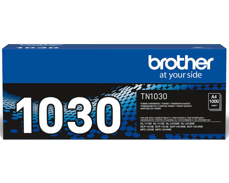 Brother Toner Black Cartridge, TN-1030