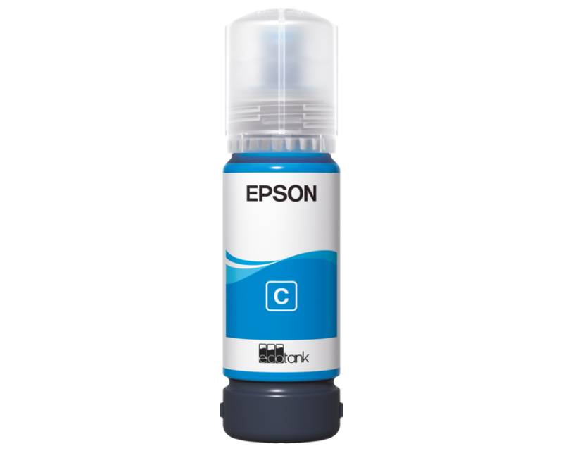 EPSON 108 EcoTank Cyan ink bottle, C13T09C24A