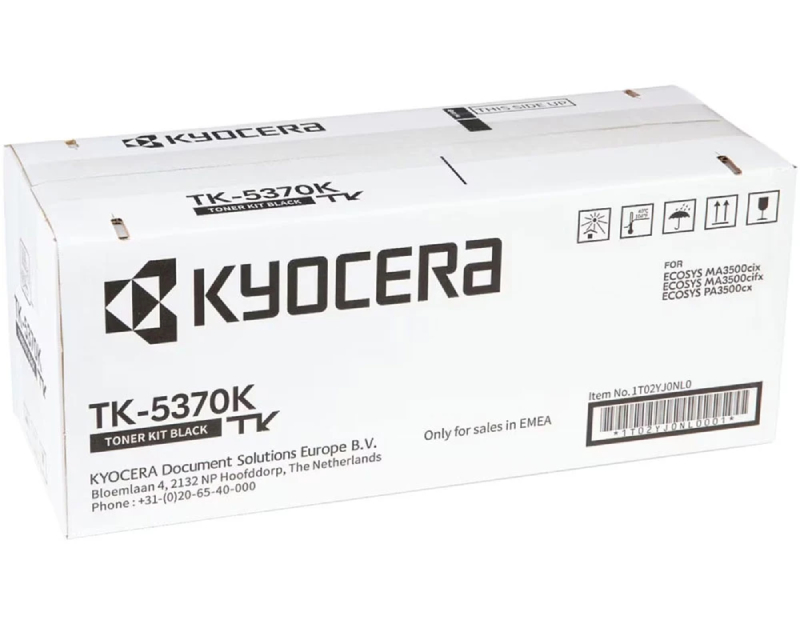 Kyocera Toner Black Cartridge, TK-5370K