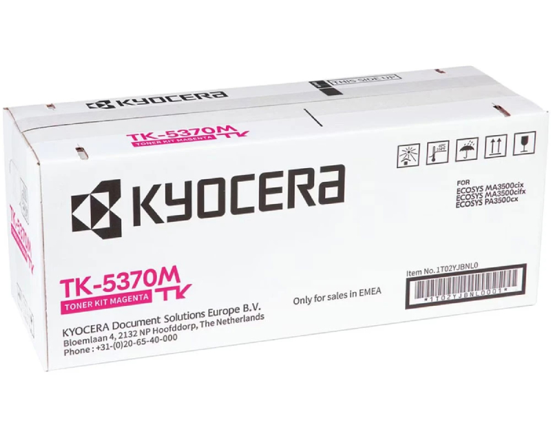 Kyocera Toner Magenta Cartridge, TK-5370M