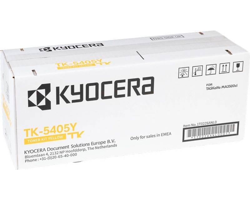 Kyocera Toner Yellow Cartridge, TK-5405Y