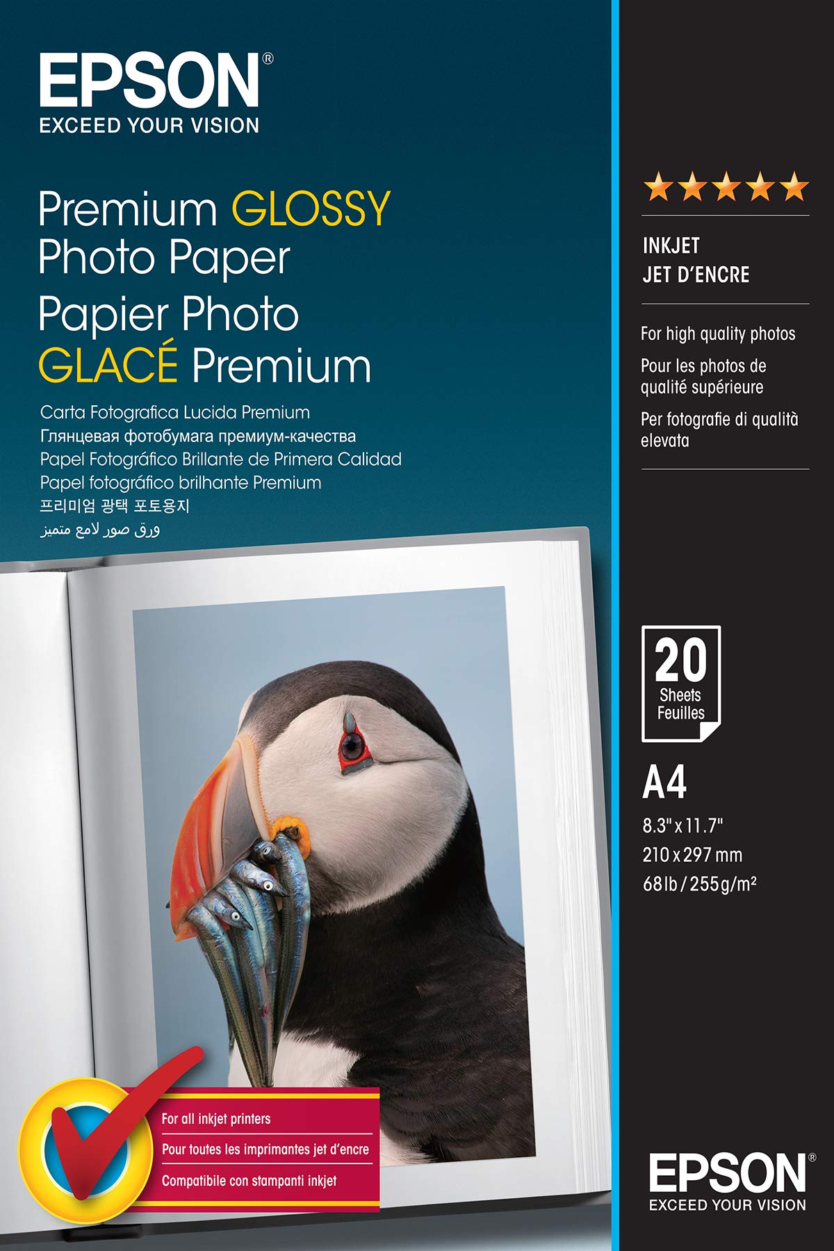 Epson S041287 A4 (20 listova) Premium Glossy papir