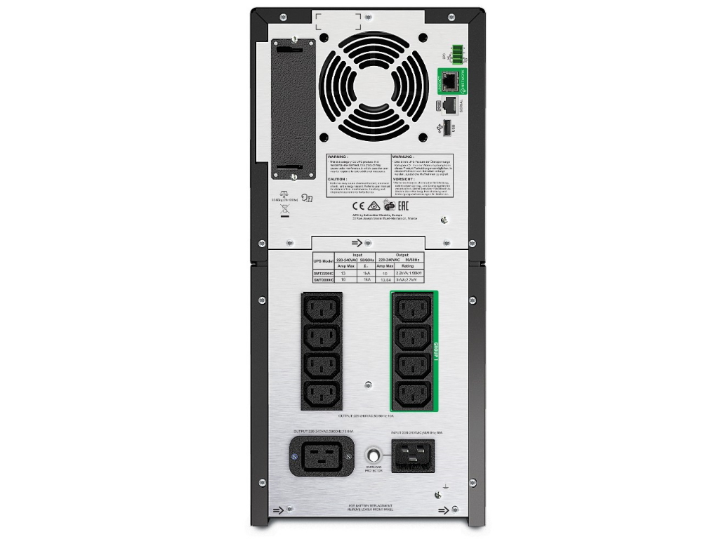 APC, UPS, Tower, Smart-UPS, 2200VA, LCD, 230V, with SmartConnect,SMT2200IC