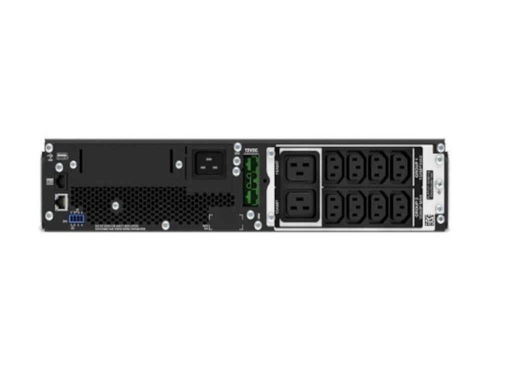 APC Smart-UPS On-Line, 2200VA, Rackmount 2U, 230V, 8x C13+2x C19 IEC outlets,SRT2200RMXLI