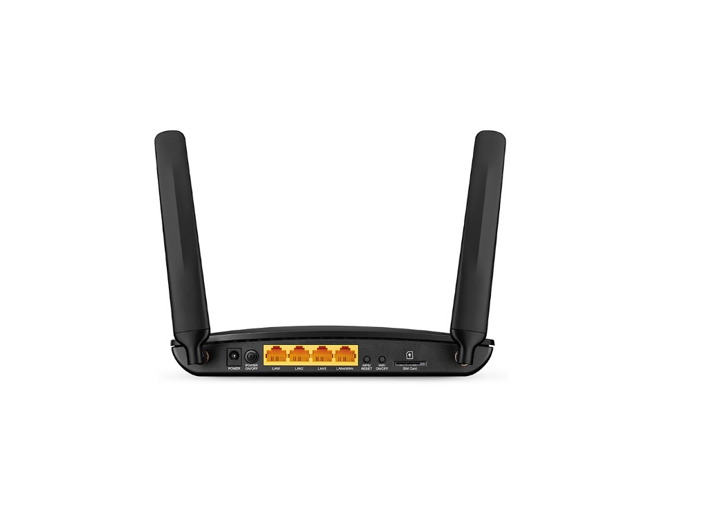 TP-Link Bežični ruter TP-LINK TL-MR6400 Wi-Fi/N300/300Mbps/3G/4G/SIM/1xWAN 3xLAN/2 interne 2 eksterne antene