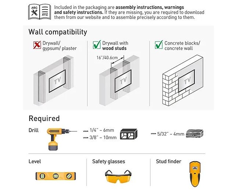 BARKAN E304 LCD TV zidni nosač do 13 do 58 inča