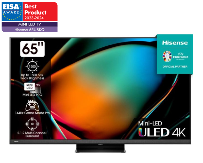 Hisense Smart TV 65", 65U8KQ