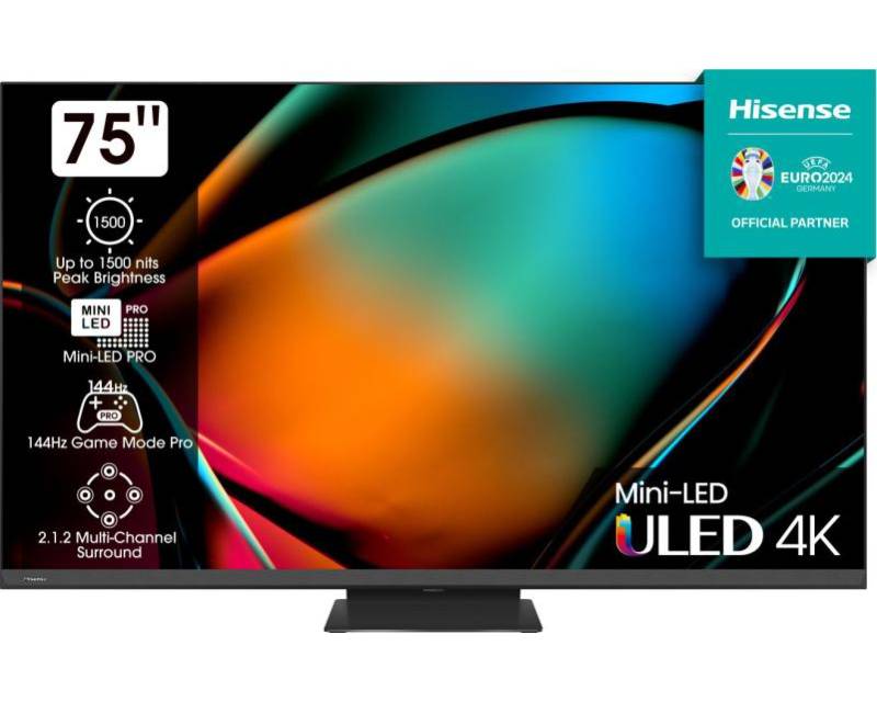 Hisense Smart TV 75", 75U8KQ