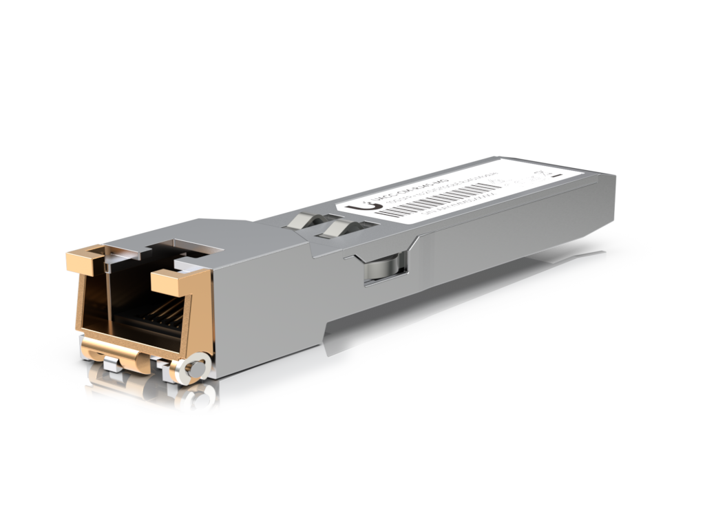 Ubiquiti SFP+ to RJ45 transceiver module