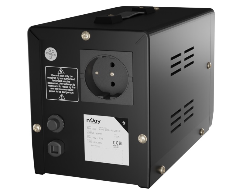 NJOY Alvis AVR 1000VA 600W (AVRL-10001AL-CS01B)