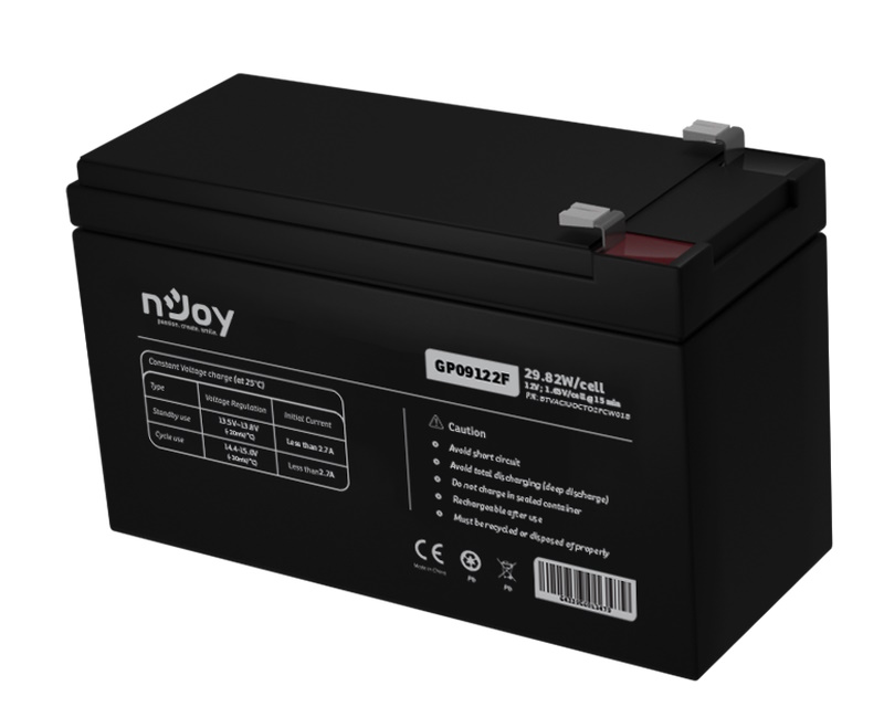 NJOY GP09122F baterija za UPS 12V 9Ah,UPS00735