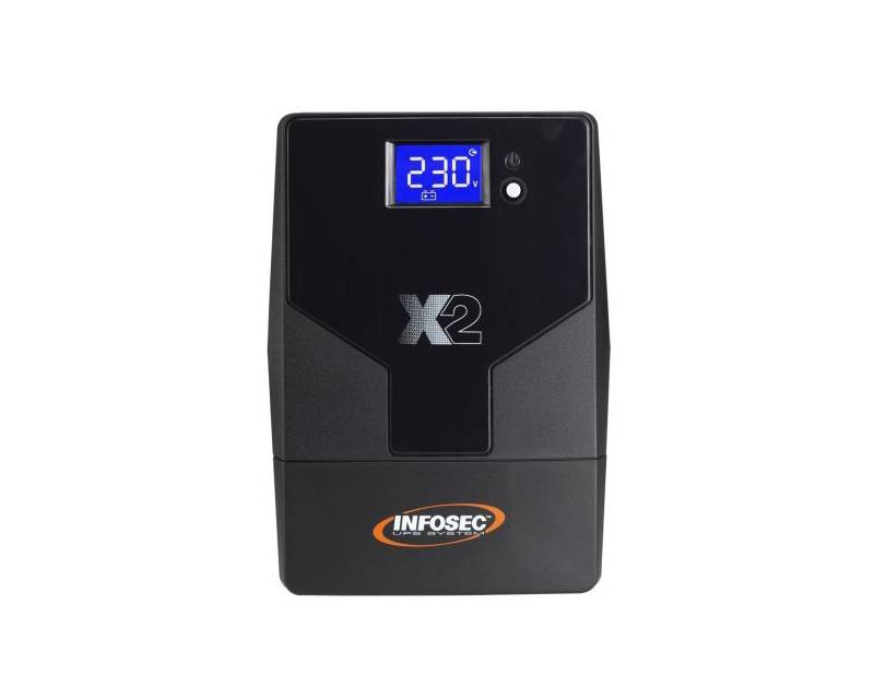 INFOSEC COMMUNICATION UPS X2 LCD TOUCH 1000 FR/SCHUKO ,3700085660003