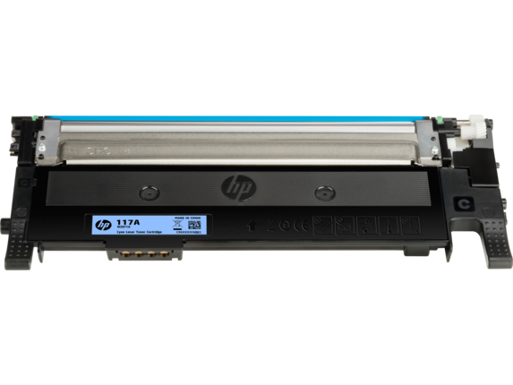 HP 117A Cyan Original Laser Toner Cartridge, W2071A