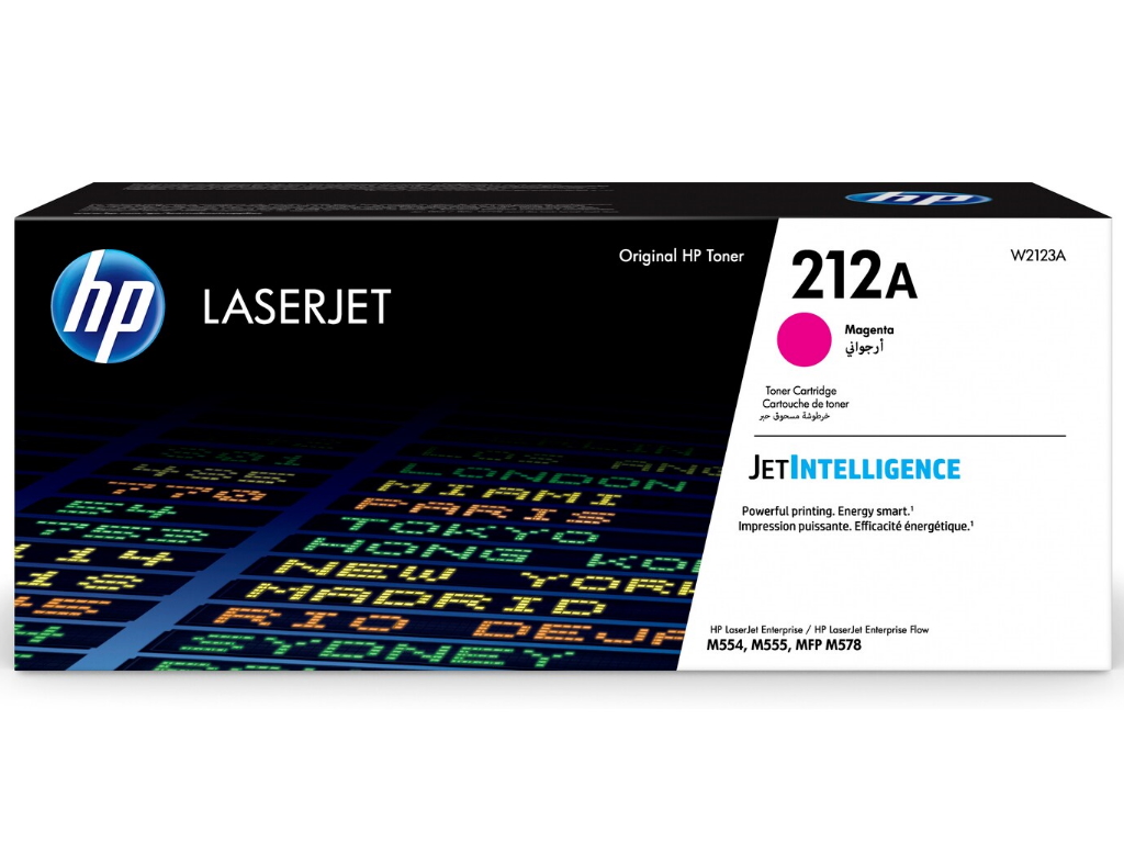 HP 212A Magenta Original LaserJet Toner Cartridge, W2123A