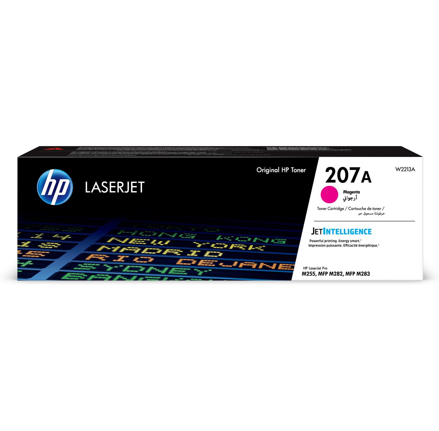 HP 207A Magenta LaserJet Toner Cartridge, W2213A