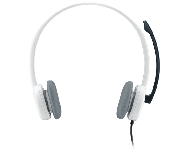 Logitech H150 Stereo Headset slušalice sa mikrofonom bele