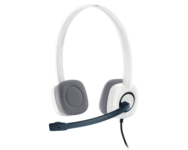 Logitech H150 Stereo Headset slušalice sa mikrofonom bele