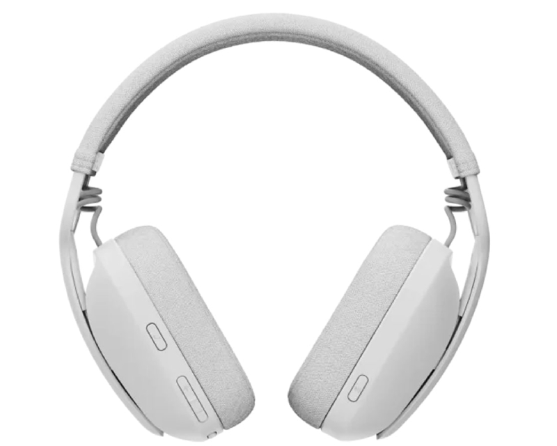 Logitech Zone Vibe100 Wireless Headset slušalice sa mikrofonom bele