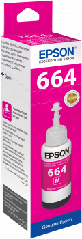 Epson T6643 magenta mastilo