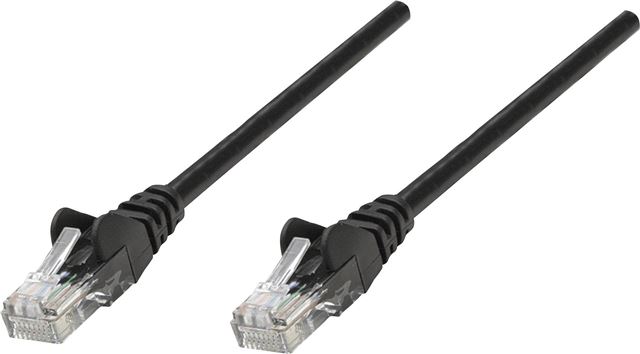 Intellinet Kabl Intellinet Patch, Cat6 certified, U/UTP, 1m, crni 738330