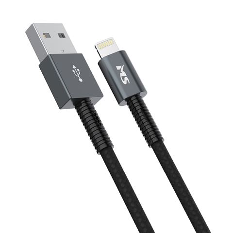 MS KABL MS USB-A 2.0 ->LIGHTNING, 1m, MS, crni