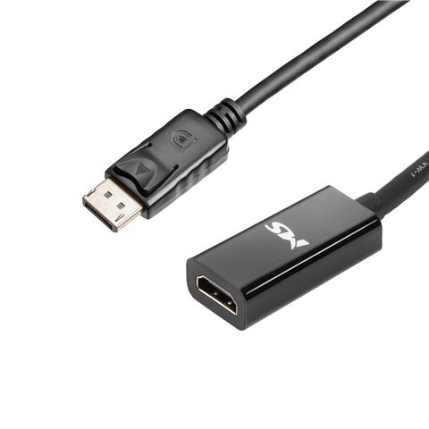 MS CC Display port -> HDMI F adapter, 20cm, 4K/30Hz, crni, MS