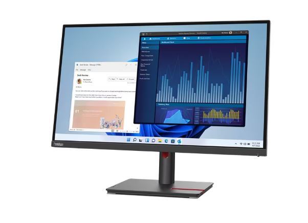 Lenovo Monitor 27" T27p-30 4K 63A9GAR1EU