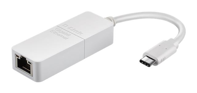 D-Link D-link Adapter USB-C na Gigabit Ethernet DUB-E130