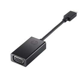 HP HP USB-C to VGA Adapter, N9K76AA