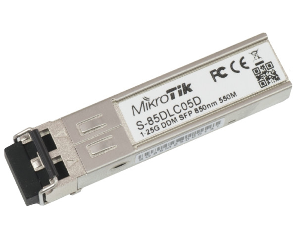 Mikrotik (S-85DLC05D) SFP primopredajni modul 1.25G MM 550m 850nm