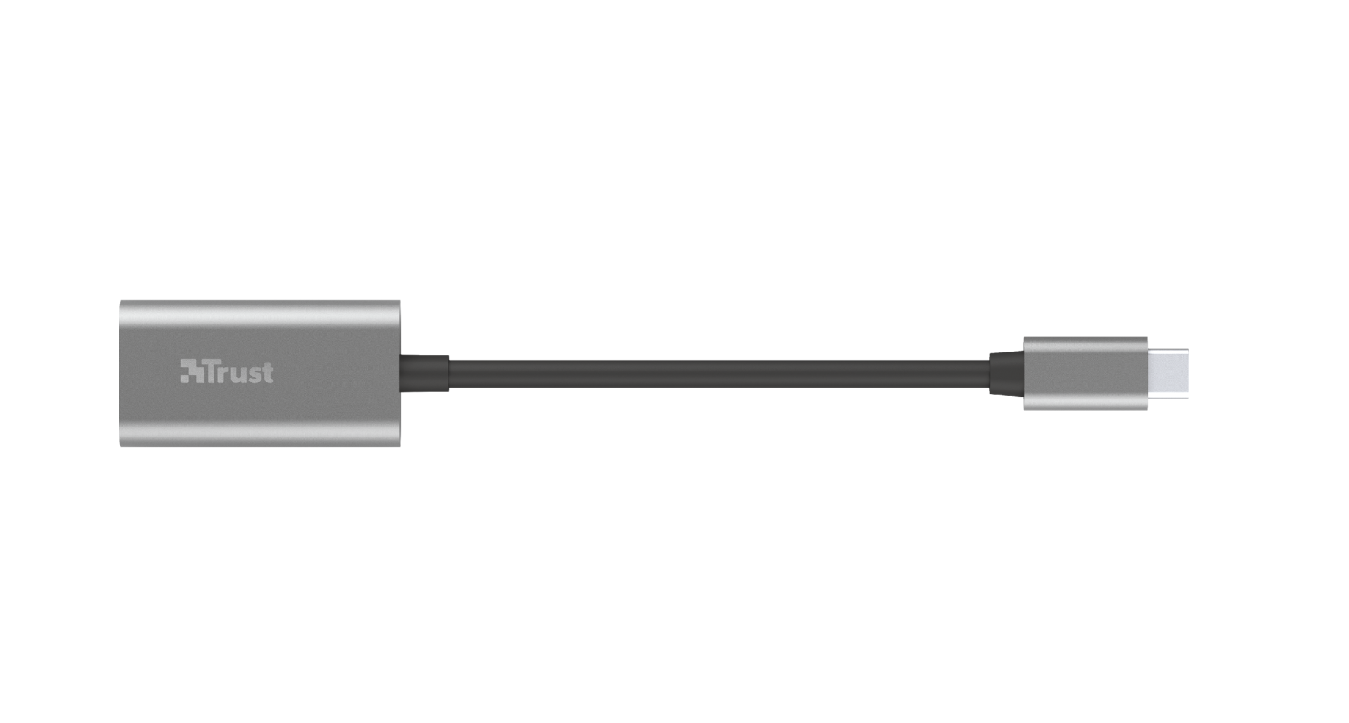 Trust Adapter TRUST DALYX USBC/3in1/Aluminjum/siva