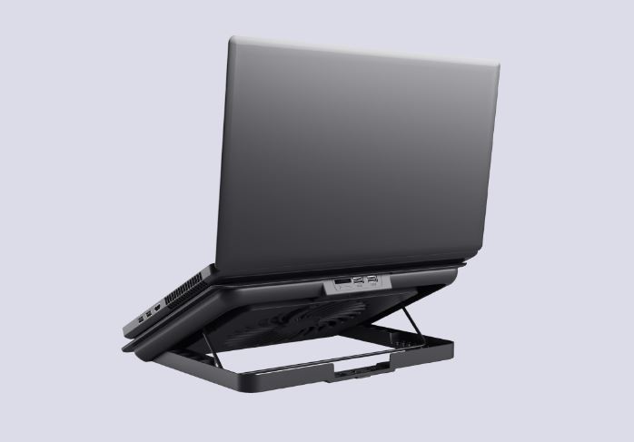 Hladnjak za laptop TRUST Exto 16"/180mm/Aluminijum/siva