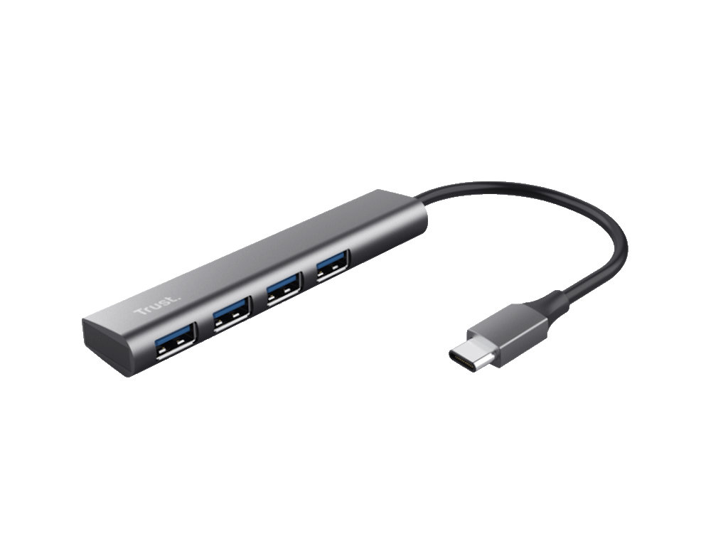 Trust Adapter TRUST HALYX USB HUB-3.2/4xUSB/siva