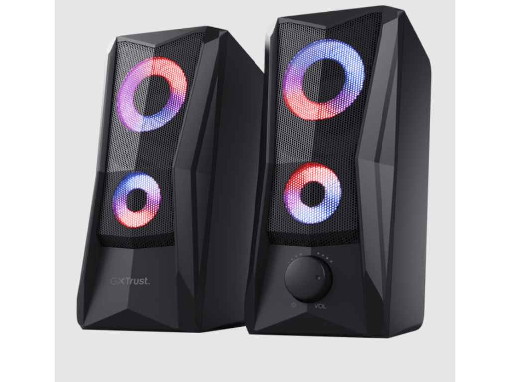 Trust Zvučnici TRUST GXT606B JAVV/2.0/12W(6W RMS) RGB/crna