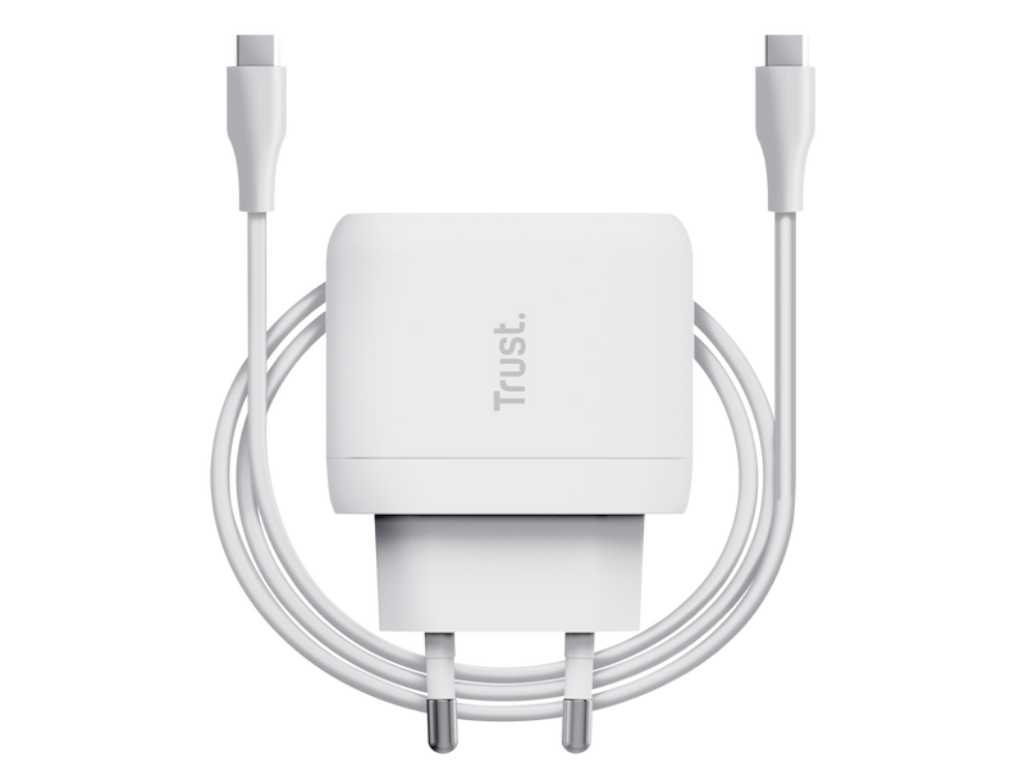 Trust Punjač TRUST MAXO 45W USB-C/bela