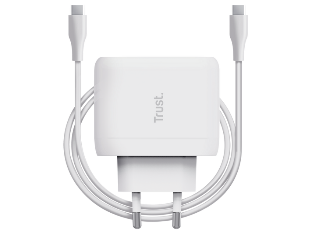 Trust Punjač TRUST MAXO 65W USB-C/bela