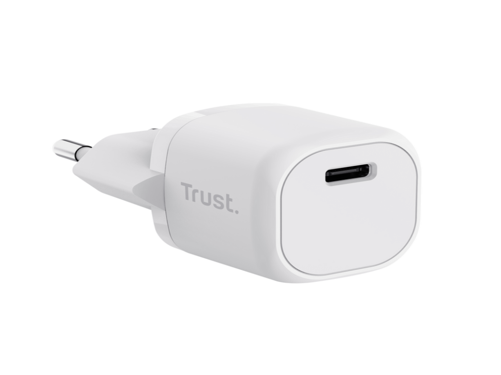 Trust Punjač TRUST MAXO 20W USB-C/bela