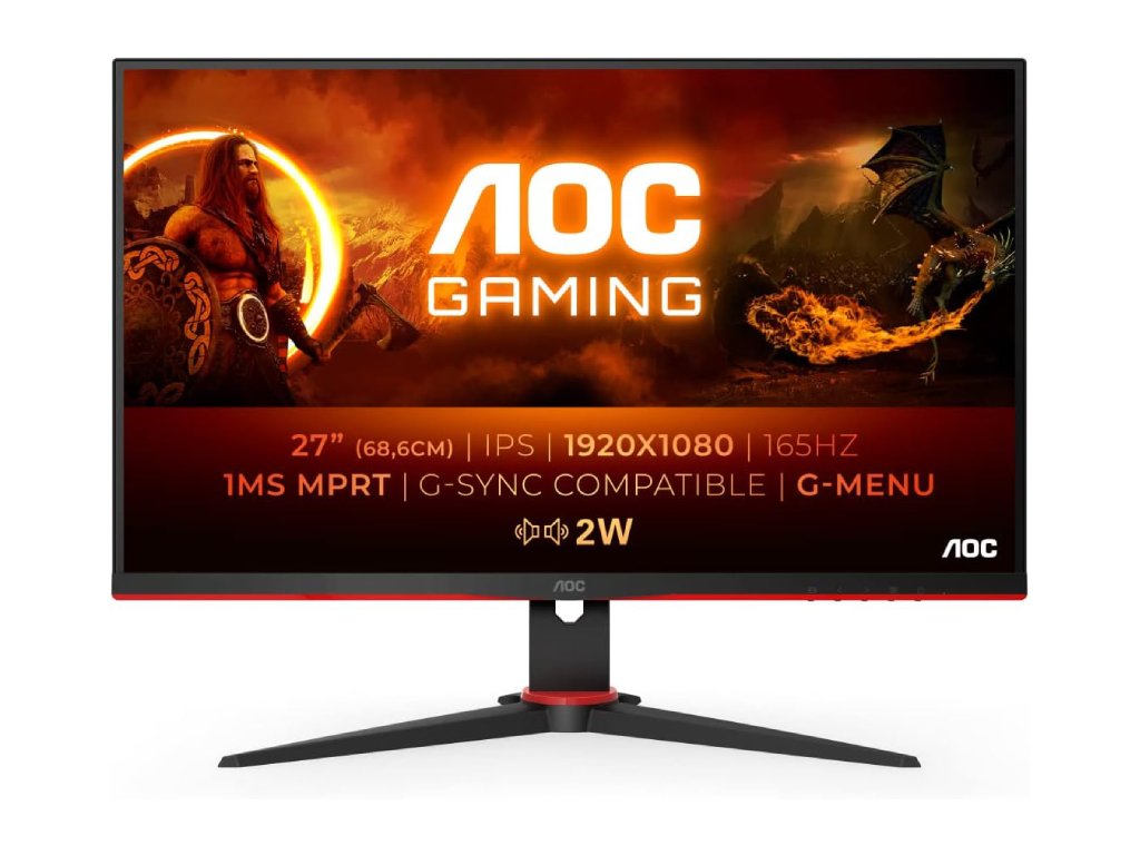 AOC Gaming Monitor 27" 27G2SPAE/BK