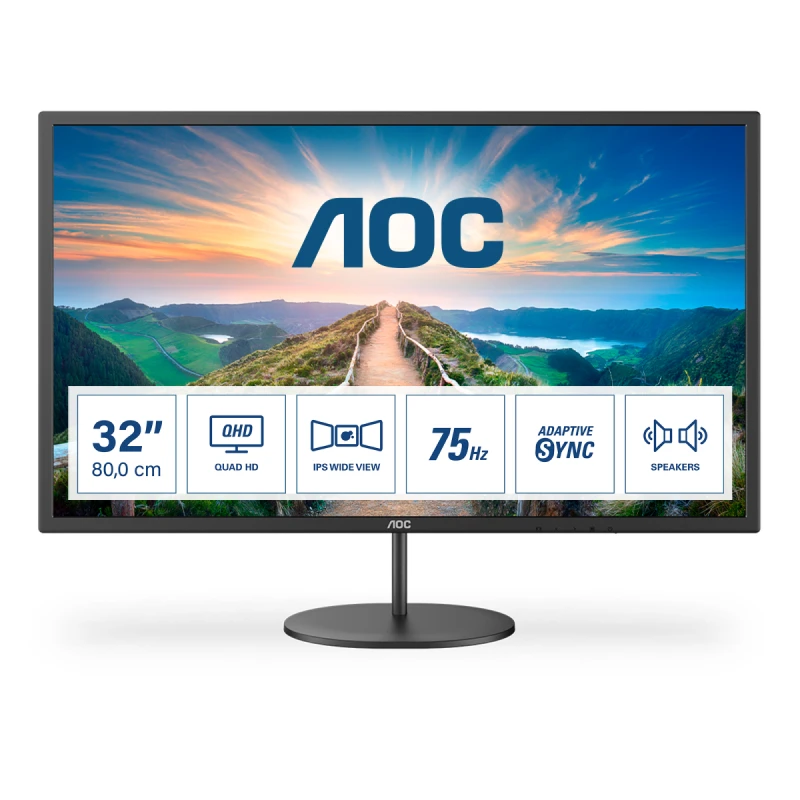 AOC Monitor 31.5", Q32V4