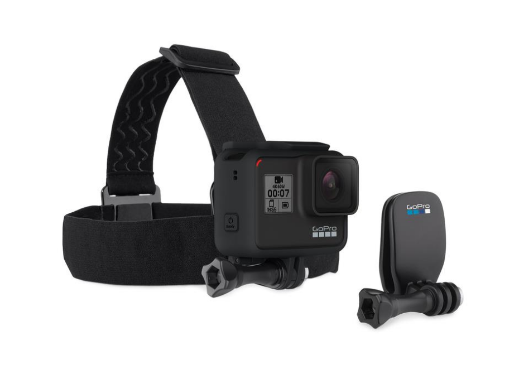 GOPRO Head Strap Nosač  + Quickclip/crna