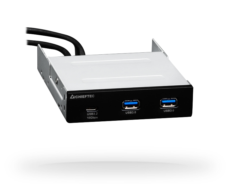 MUB-3003C 3.5" 2xUSB 3.0 + 1xUSB Type-C Front Panel